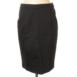 Laundry by Shelli Segal Work/ Casual Black Pencil Skirt sz 4